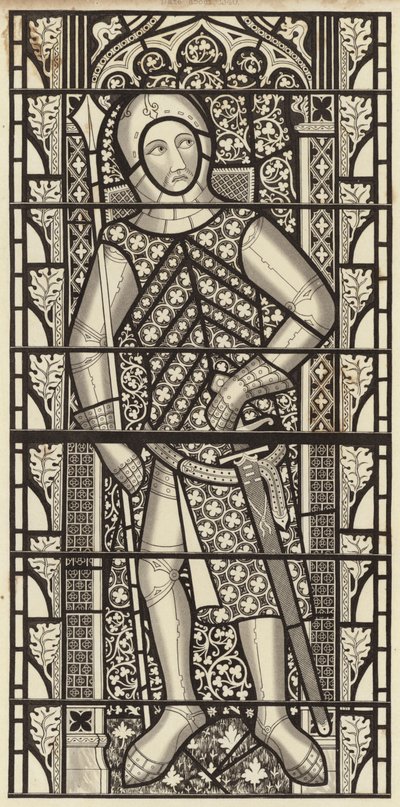 Gilberto de Clare, Conte di Clare, da Abbazia di Tewkesbury, circa 1340 da Henry Shaw