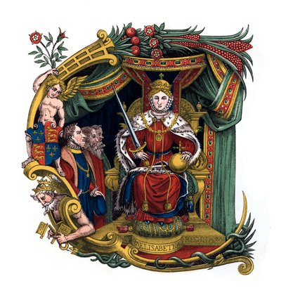 Lettera iniziale C, 1563, 1843 da Henry Shaw