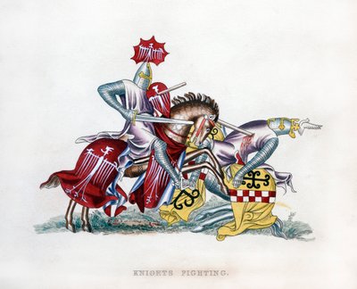 Cavalieri in combattimento da Henry Shaw