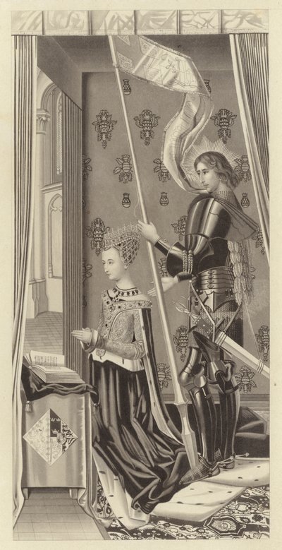 Regina Margherita di Scozia, circa 1483 da Henry Shaw