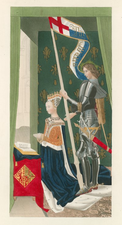 Regina Margherita di Scozia, c. 1483 da Henry Shaw