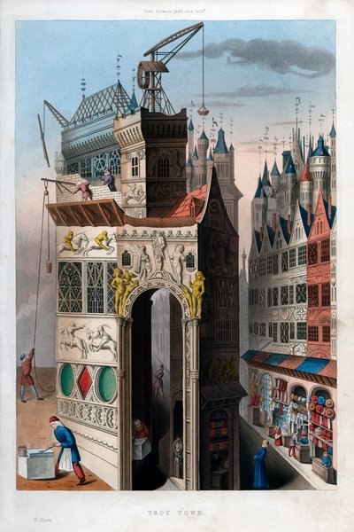 Troy Town, 1498-1515, 1843 da Henry Shaw