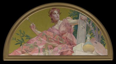 Musa della pittura, 1893 da Henry Siddons Mowbray