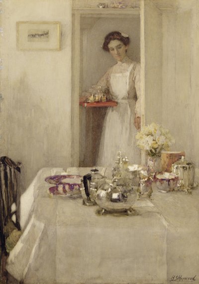 La tavola della colazione da Henry Silkstone Hopwood