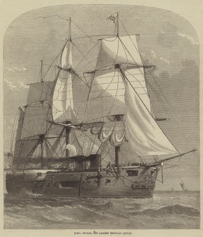 HMS Sultan, il Più Grande Corazzato Galleggiante da Henry Spernon Tozer