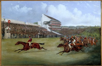 Corsa di cavalli: Gladiatore arrivato nel 1865 da Henry Sr Alken