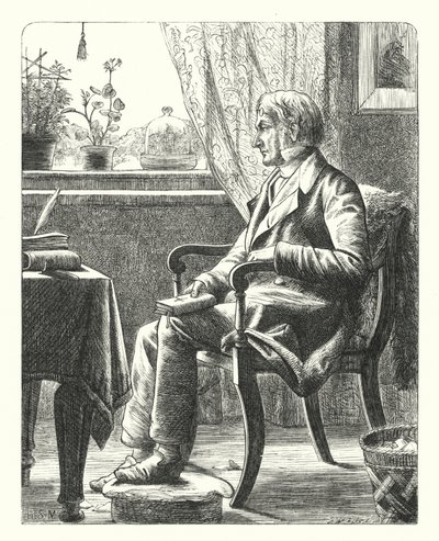 Un padre che legge la Bibbia da Henry Stacey (after) Marks