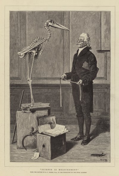 La scienza è misurazione da Henry Stacey Marks