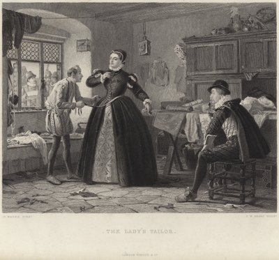 Il sarto della signora da Henry Stacey Marks