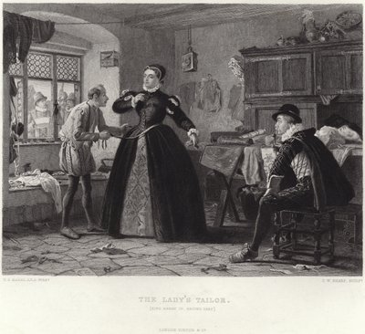 Il sarto della signora da Henry Stacey Marks