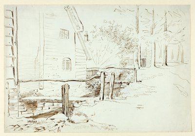 Paesaggio con ponte da Henry Stacy Marks