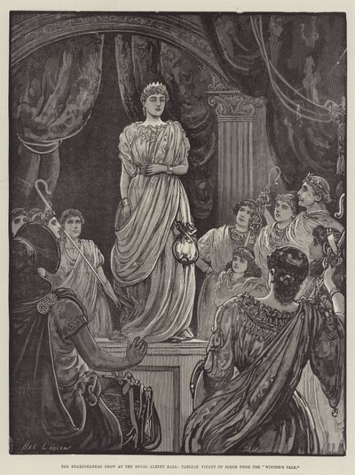 Lo Spettacolo Shakespeariano alla Royal Albert Hall, Tableau Vivant di una Scena da 