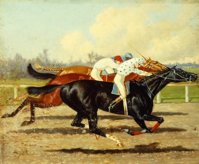 Galilee, Dobbins e Domino che Corrono nei Futurity Stakes, Belmont Park da Henry Stull