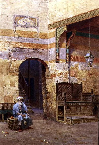 Un interno, Il Cairo da Henry Sutton Palmer