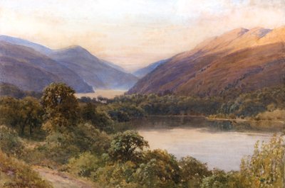 Lago Blu, Contea di Lake, California da Henry Sutton Palmer