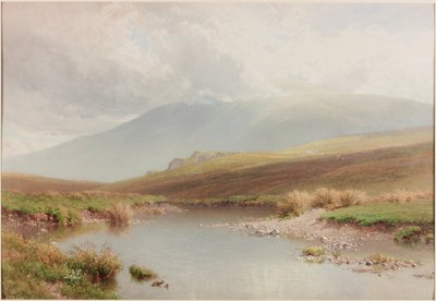 Paesaggio montuoso, fine XIX secolo da Henry Sutton Palmer