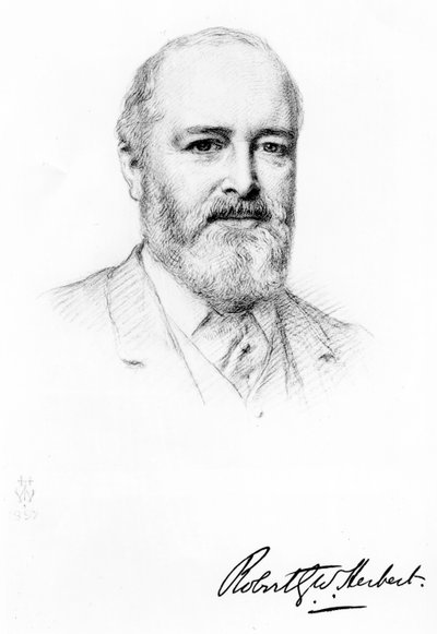 Sir Robert Herbert, 1897 da Henry Tanworth Wells