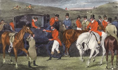 Il "Meet" con i segugi di Lord Derby da Henry Thomas (after) Alken