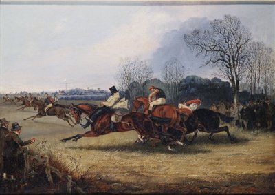 Un incidente nella Wakefield Steeplechase da Henry Thomas Alken