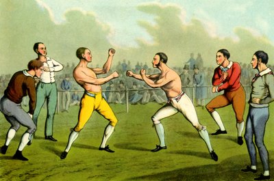 Boxe a mani nude da Henry Thomas Alken