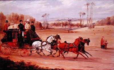 Dover to London Coach da Henry Thomas Alken