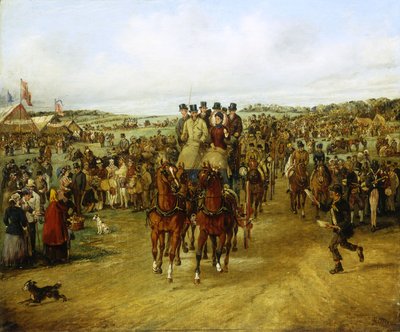Andando al Derby da Henry Thomas Alken
