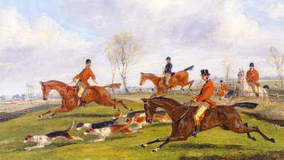 Scena di caccia da Henry Thomas Alken