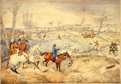 Scene di Caccia: Tally-Ho da Henry Thomas Alken