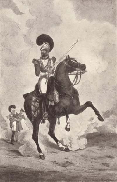 Ufficiale, Guardie della Vita da Henry Thomas Alken