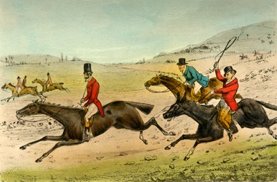 Swell e il Surrey. I cani in piena corsa, 1838 da Henry Thomas Alken