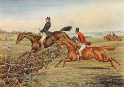 Il chierico mostra la via, c1800, 1922 da Henry Thomas Alken