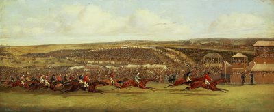 Il traguardo del Derby da Henry Thomas Alken