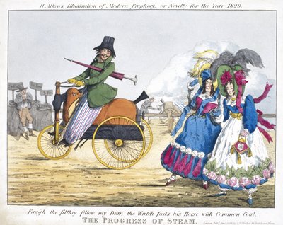 Il progresso del vapore, 1829 da Henry Thomas Alken