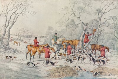 Caccia alla volpe, c. 1800, 1922 da Henry Thomas Alken