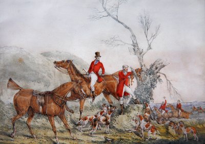 Caccia alla Volpe, c.1830 da Henry Thomas Alken
