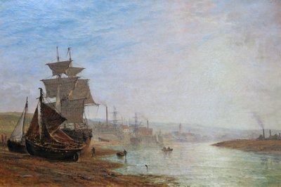 Bassa marea vicino a Shoreham, Sussex da Henry Thomas Dawson