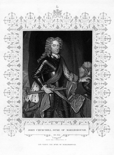 John Churchill, 1° Duca di Marlborough, ufficiale militare inglese, XIX secolo da Henry Thomas Ryall
