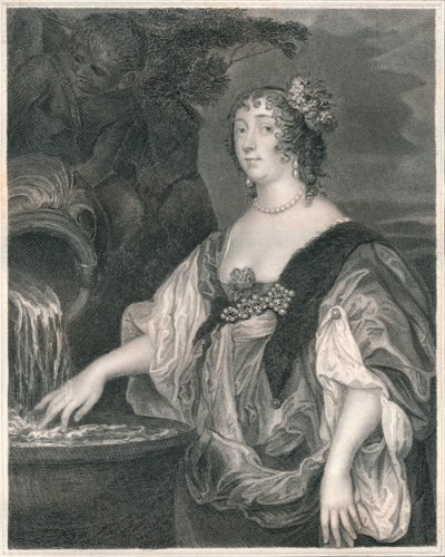Lucy Percy, contessa di Carlisle, c. 1635-1637, inizio-metà XIX secolo da Henry Thomas Ryall
