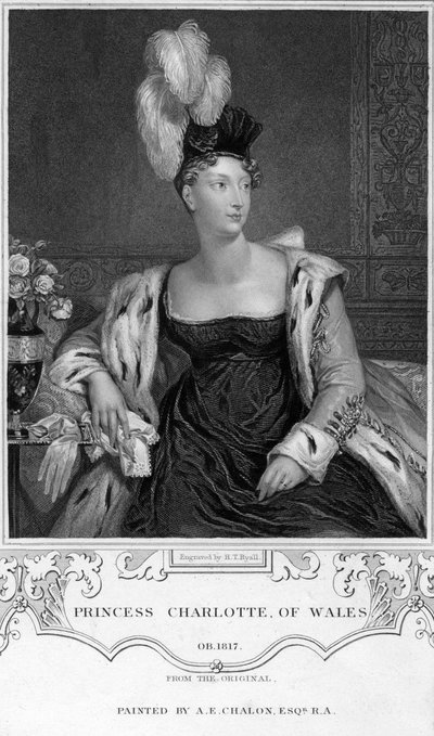 Principessa Carlotta Augusta del Galles da Henry Thomas Ryall