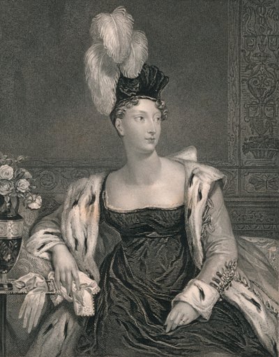 Principessa Charlotte del Galles, c1817, inizio-metà XIX secolo da Henry Thomas Ryall