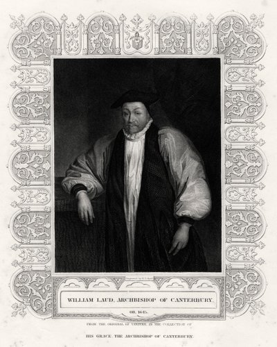 William Laud, Arcivescovo di Canterbury, XIX secolo da Henry Thomas Ryall