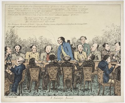 Un Annuario Scientifico, 1837 da Henry Thomas after De La Beche