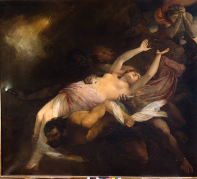 Euridice rapita da Orfeo, Henry Thomson (1773 - 1843), dipinto a olio da Henry Thomson