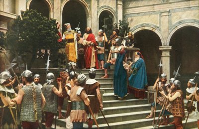 Gesù davanti ad Anania, 1922 da Henry Traut