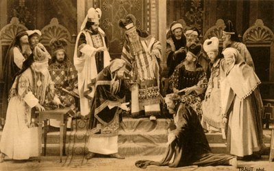 Giuda davanti al Sinedrio, 1922 da Henry Traut