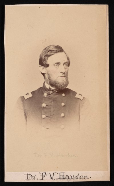 Ritratto di Ferdinand Vandeveer Hayden da Henry Ulke