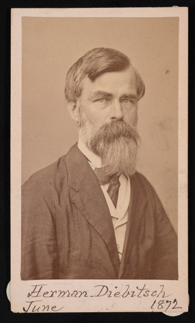 Ritratto di Herman Henry Diebitsch da Henry Ulke