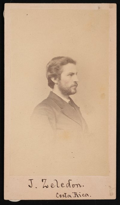 Ritratto di Jose Castulo Zeledon da Henry Ulke