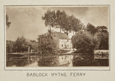 Traghetto Bablock Hythe da Henry W. Taunt