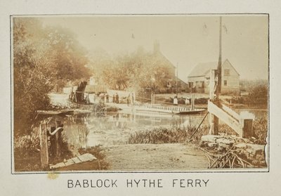 Traghetto Bablock Hythe da Henry W. Taunt